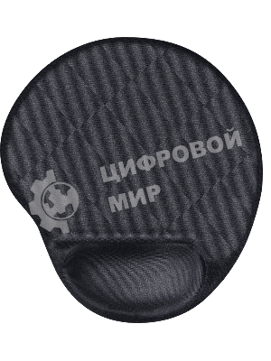 Коврик для мыши Defender гелевый (большой 26x22) 280 gr. (Easy Work) черный
