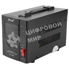 Стабилизатор напряжения UNIEL (3107) RS-1/500 - 0,5 кВА(Однофазный электронны(релейный)стабилизатор,цифровой дисплей,номинальная мощность 0,5кВА,диапазон входного напряжения 140-260В,выходное напряжение 220+8%В,частота 50/60Гц,точность стабилизации 8%,Макс.ток 5А.Размер: 265x180x168мм, Вес: 2.5кг.) Стабилизатор напряжения UNIEL (3107) RS-1/500 - 0,5 кВА(Однофазный электронны(релейный)стабилизатор,цифровой дисплей,номинальная мощность 0,5кВА,диапазон входного напряжения 140-260В,выходное напряжение 220+8%В,частота 50/60Гц,точность стабилизации 8%,Макс.ток 5А.Размер: 265x180x168мм, Вес: 2.5кг.)