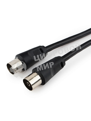 Кабель телевизионный Cablexpert, CCV-515-5M, Coaxial M/F, 5м