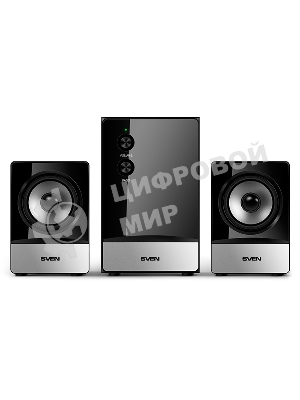 Акустическая система SVEN MS-90 черный (2x2.5W+ сабвуфер 5W, дерево)