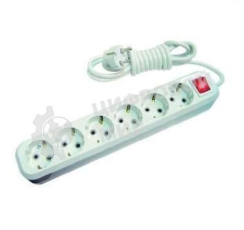 Удлинитель Makel 6 гн 3 м с\з вкл.