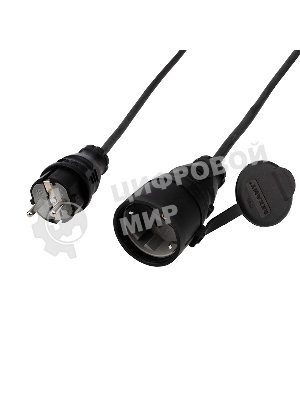 Удлинитель-шнур Rexant КГ 3х1.5 10 м, морозостойкий, с/з, 16 А, 3500 Вт, IP44 (Сделано в России)