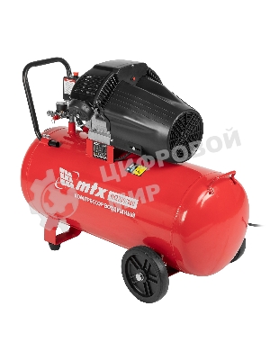Компрессор воздушный КК-2200/100, 2,2 кВт, 350 л/мин, 100 л, прямой привод, масляный MTX