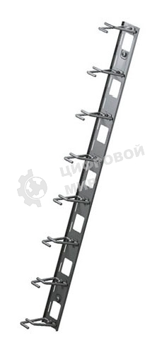 Органайзер кабельный 8 металлических колец, 17U, (1компл.=2шт.)