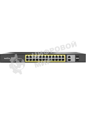 Коммутатор 24PORT 10/100M POE 4GE COMBO P124GH Netis