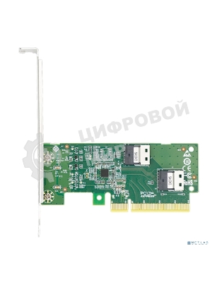Адаптер для SSD PCIe x8 to Two SlimSAS SFF-8654 4i Adapter