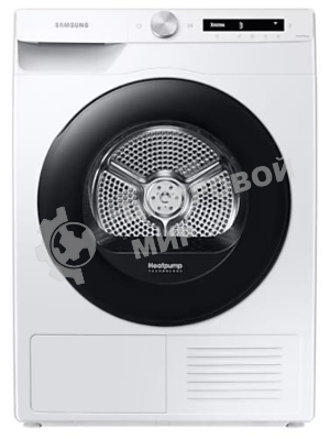 Сушильная машина Samsung DV90T5240AW/LP белый, 9 кг, сушка - тепловой насос, программ - 14, 60 x 85 x 65 см