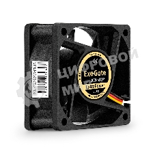 Вентилятор для корпуса ExeGate ExtraPower EP06025S3P черный, 60 мм, 4500 об/мин, 31 дБ, 3 pin