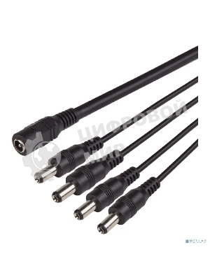 Разветвитель питания Rexant на 4 разъема 2,1х5,5 мм