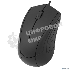 Мышь проводная CBR CM 109 черный, 1000 dpi, USB, кнопки - 3