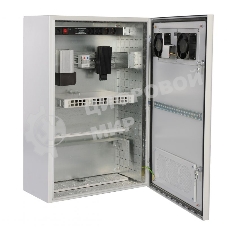 Шкаф уличный всепогодный настен. 18U (600х500), передняя дверь вент. (ШТВ-Н-18.6.5-4ААА) (1 коробка)