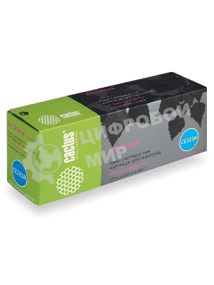 Картридж лазерный Cactus CS-CE323A пурпурный (1300 стр.) для HP LaserJet CP1525