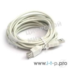 Кабель Gembird PRO USB 2.0 удлинительный 1.8м AM/AF позол. контакты, пакет