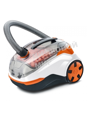 Моющий пылесос Thomas DryBOX + AquaBOX Cat&Dog белый/оранжевый, 325/1700Вт, уборка сухая, пылесборник контейнер 2.6 л