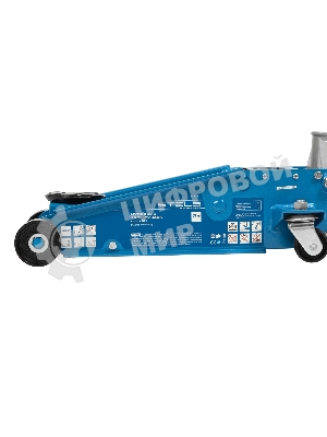 Домкрат гидравлический подкатной Stels 3 т, 120-450 мм, быстрый подъем, проф.