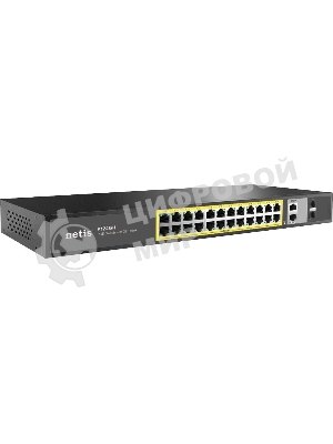 Коммутатор 24PORT 10/100M POE 4GE COMBO P124GH Netis