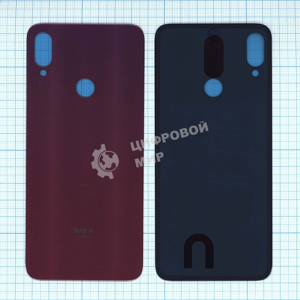 Задняя крышка для Xiaomi Redmi Note 7 Pro красный