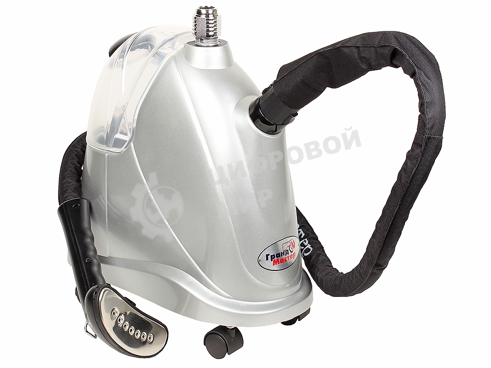 Отпариватель Grand Master  GM-P202S 1800Вт, объем бака 3л, пр-сть пара: 40 гр/мин, серебристый