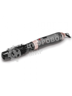 Фен-щётка Polaris PHS 1204i маренго/розовый, 1200 Вт, ионизация, 25/35 мм