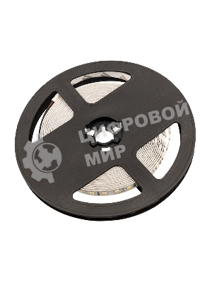 Лента светодиодная 12 В, 8 мм, IP23, SMD 2835, 120 LED/m, 12 V, цвет свечения теплый белый (3000 K)