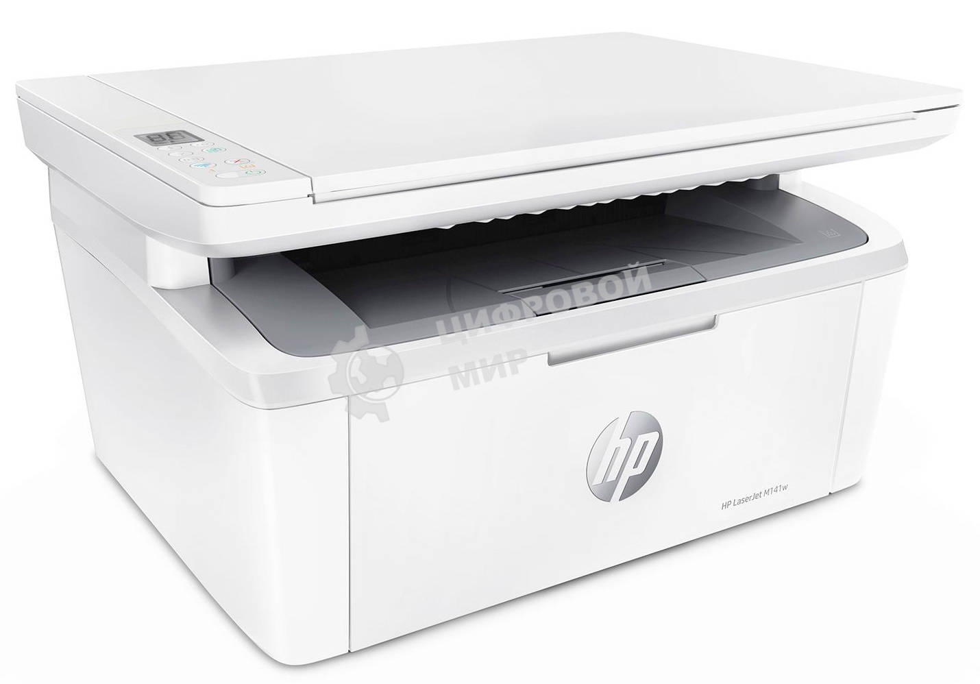 МФУ лазерное HP LaserJet M141w (7MD74A), A4, ч/б, печ. до 20 стр/мин., 600x600dpi, USB, Wi-Fi, Air Print, Mopria