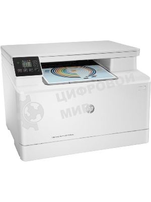 МФУ лазерное HP Color LaserJet Pro MFP M182n (7KW54A), A4, цветной, печ. до 16 стр/мин., 600 x 600 dpi (печать) 1200x1200dpi (скан.), USB, RJ-45, Air Print, Mopria