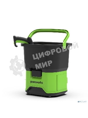 Мойка высокого давления GREENWORKS GDC40 (5104507) без АКК. и ЗУ. аккумуляторная 40В V20л шланг 6м