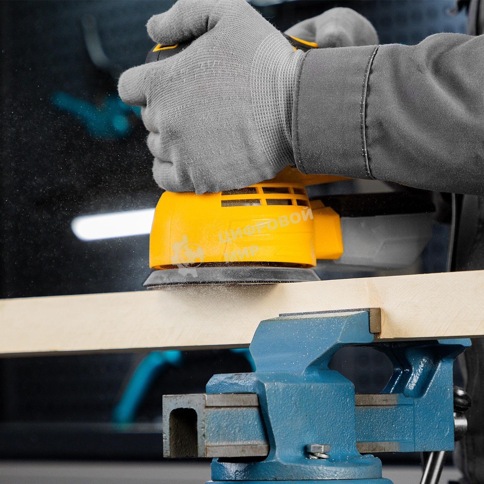 Тиски Россия слесарные,80 мм,поворотные 18662