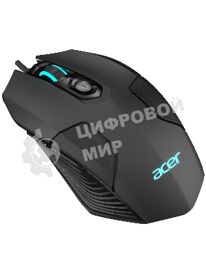Мышь проводная Acer OMW170 черный, 3200 dpi, USB, кнопки - 6
