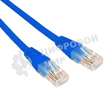Патч-корд U/UTP Rexant cat.6, RJ45-RJ45, неэкранированный, 26AWG, LSZH, синий, 3 м