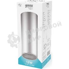 Светильник Gauss Overhead HD006 потолоч. 4100K цв.св.:белый серебристый