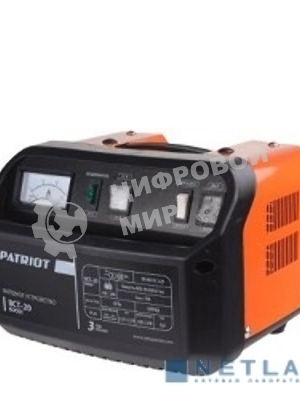 Устройство пуско-зарядное PATRIOT BCT-20 Boost 220В±15% 700Вт 12/24В зарядmax18А 48-220А/ч 6.2кг