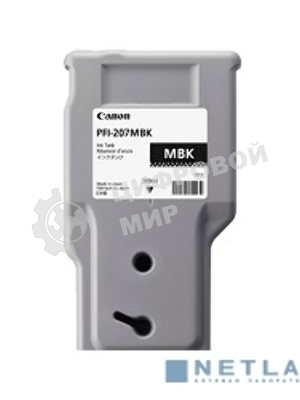 Картридж струйный Canon PFI-207 MBK черный матовый для для iPF680/685/780/785 300мл (8788B001)