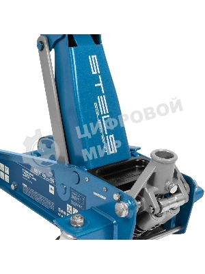 Домкрат гидравлический подкатной Stels 3 т, 120-450 мм, быстрый подъем, проф.