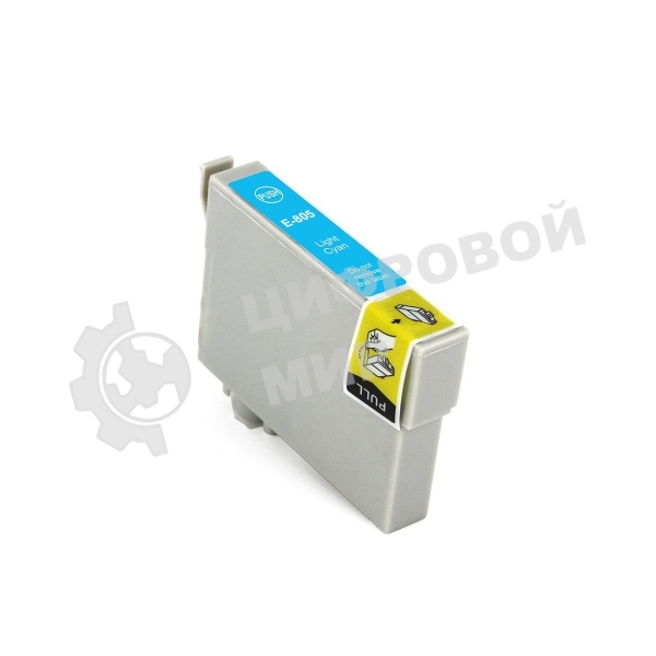 Картридж струйный NVPrint T0805 (NV-C13T08054011) Light Cyan для Epson Stylus Photo P50, PX650/PX660/PX700/PX710/PX720/PX730/PX800/PX810/PX820/PX830, R265/R285/R360/RX560/RX585/RX685 (13.5 мл) совместимый