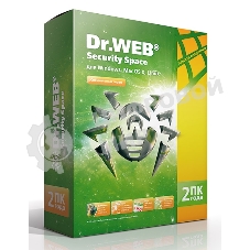 Программное обеспечение DR.WEB Security Space 2 ПК/2 года (BHW-B-24M-2-A3)