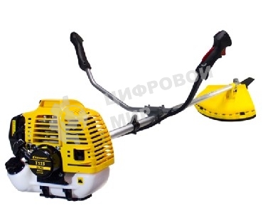 Газонокосилка Champion T523 Мощность двигателя 1.4/1.9 кВт/л.с, Вес без режущей насадки 8,3 кг, Объем двигателя 51,7 см3, Объем топливного бака 950 мл, Максимальный расход топлива 610 г/кВт•ч/мл/ч, Тип рукоятки U-образная, штанга прямая Разъемная, Длина штанги 1493 мм, Толщина корда 2,4 мм, Нож, кол-во зубцов/диаметр/диаметр посадки 3/255/25,4, Ширина кошения кордом/ножом 400/255 мм, Обороты холостого хода 2800 об/мин. Единая упаковка.