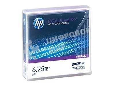Картридж Hewlett-Packard LTO-6 Ultrium 6.25Tb (C7976A)
