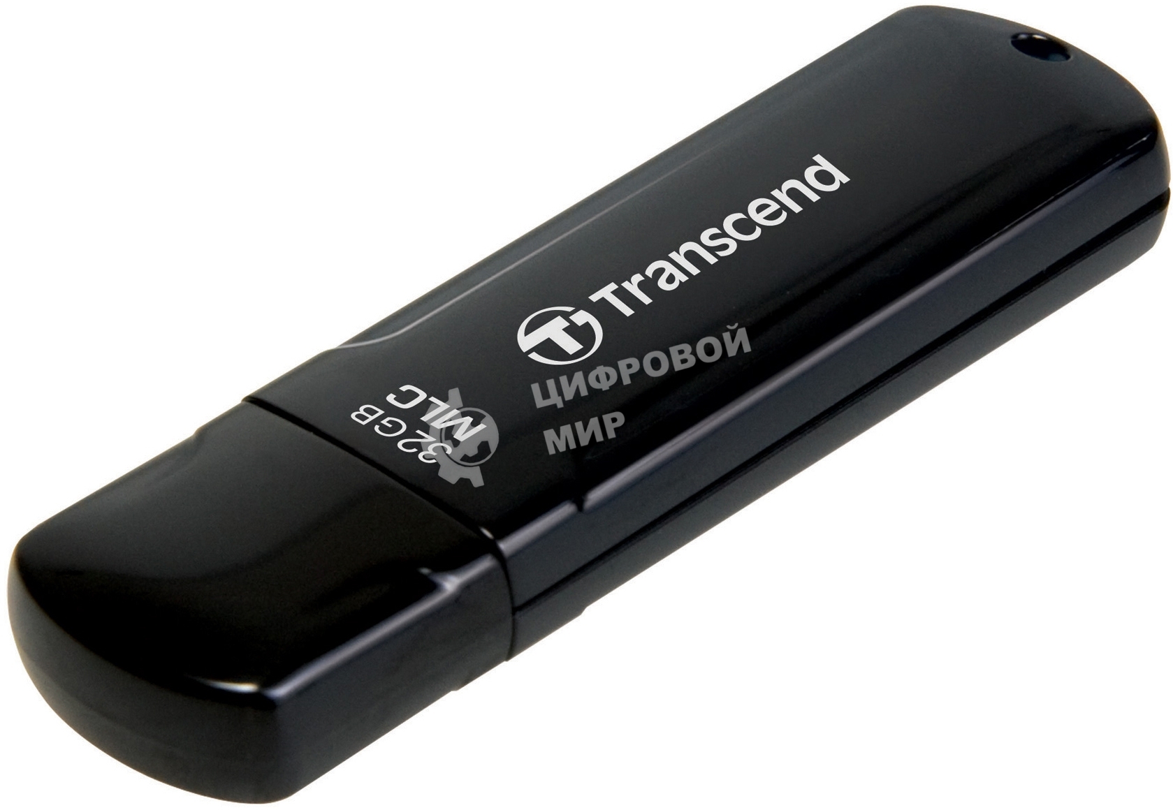Флешка USB Transcend JetFlash 750 (TS32GJF750K), 32Gb, USB 3.0, R/W 130/30, черный