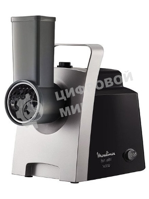 Мясорубка электрическая Moulinex ME108832 черный, 1400 Вт, 1.7 кг/мин, реверс, защита от перегрузки, насадки - 6