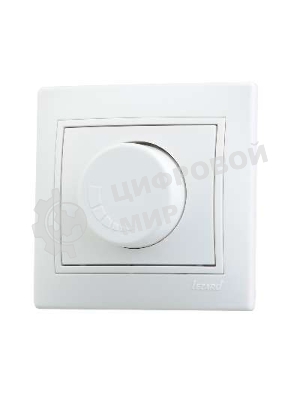 Светорегулятор СП 800 Вт Мира бел/бел. Lezard 701-0202-115