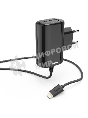 Сетевое зар./устр. Hama H-183267 1A для Apple черный (00183267)