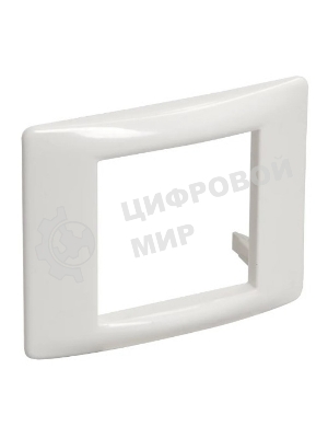 Рамка установочная под 45х45 2мод. для кабель-канала Праймер IEK CKK-40D-RU2-K01