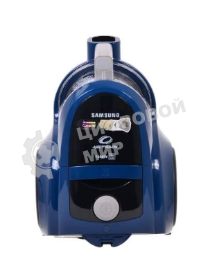 Пылесос Samsung VCC4520S36 синий/черный, 350/1600 Вт, уборка сухая, пылесборник контейнер 1.3 л