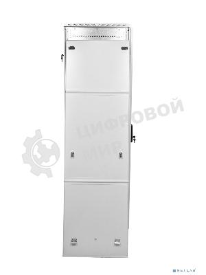 Шкаф телеком. напольный 42U (600x800) дверь стекло (ШТК-М-42.6.8-1ААА) (3 коробки)