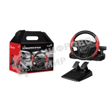 Контроллер для игровых симуляторов Genius SpeedMaster (гоночный руль и педали для PS3/PS4 и ПК)