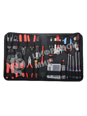 Набор инструментов Gembird TK-NETWORK, 31 предмет, ret