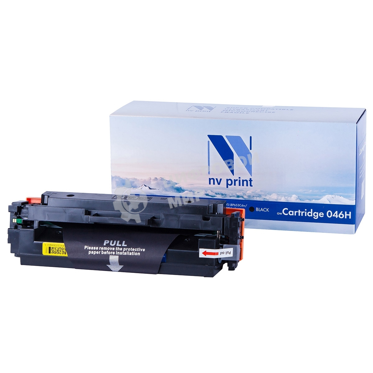 Картридж лазерный NVPrint совместимый NV-046H черный для Canon i-SENSYS LBP653Cdw/LBP654Cx/MF732Cdw/MF734Cdw/MF735Cx (6300k)