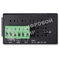 Коммутатор для монтажа в DIN рейку PLANET Technology ISW-800T IP30 Compact size 8-Port 10/100TX Fast Ethernet Switch (-40~75 degrees C)