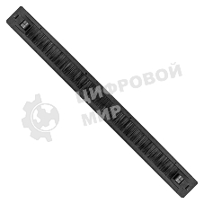 Кабельный органайзер c щеточным вводом ExeGate BP19-1UM-TL (19